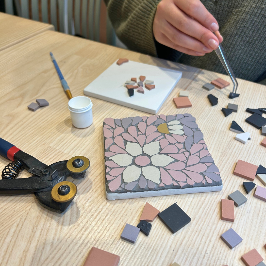 Mosaic Box with Cutout