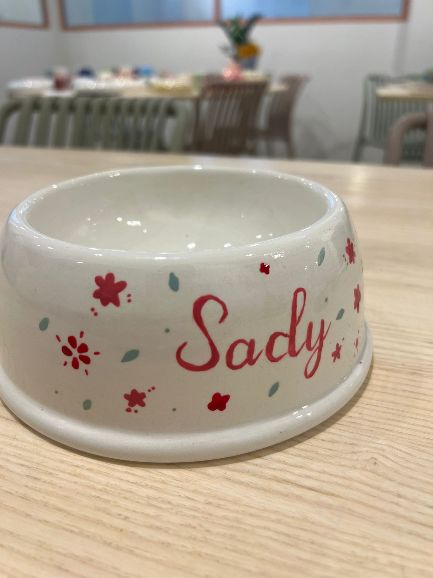 Bowl to decorate - Enamel painting without pottery kiln