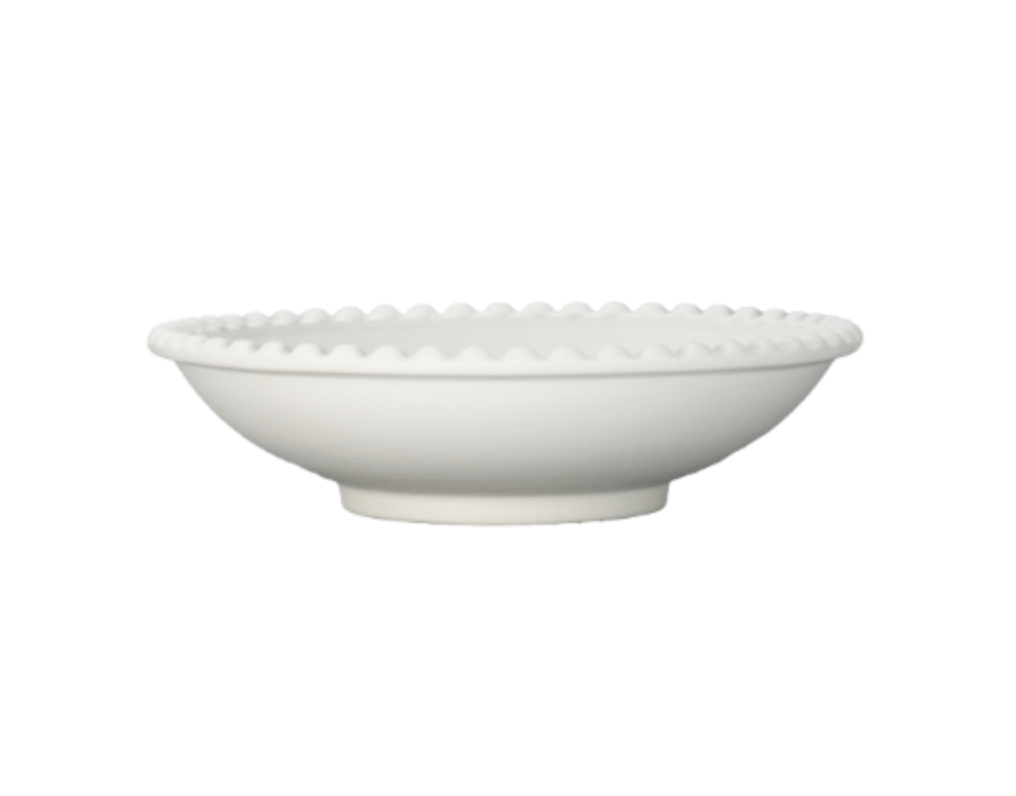 Ceramic to decorate - Pearl plate