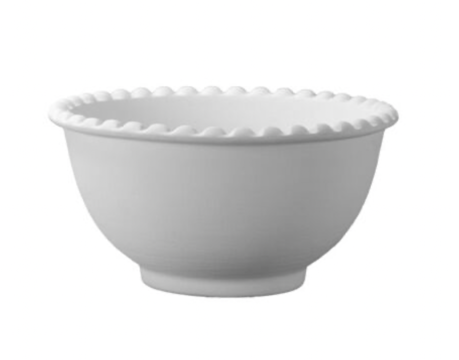 Ceramic to decorate - pearl bowl
