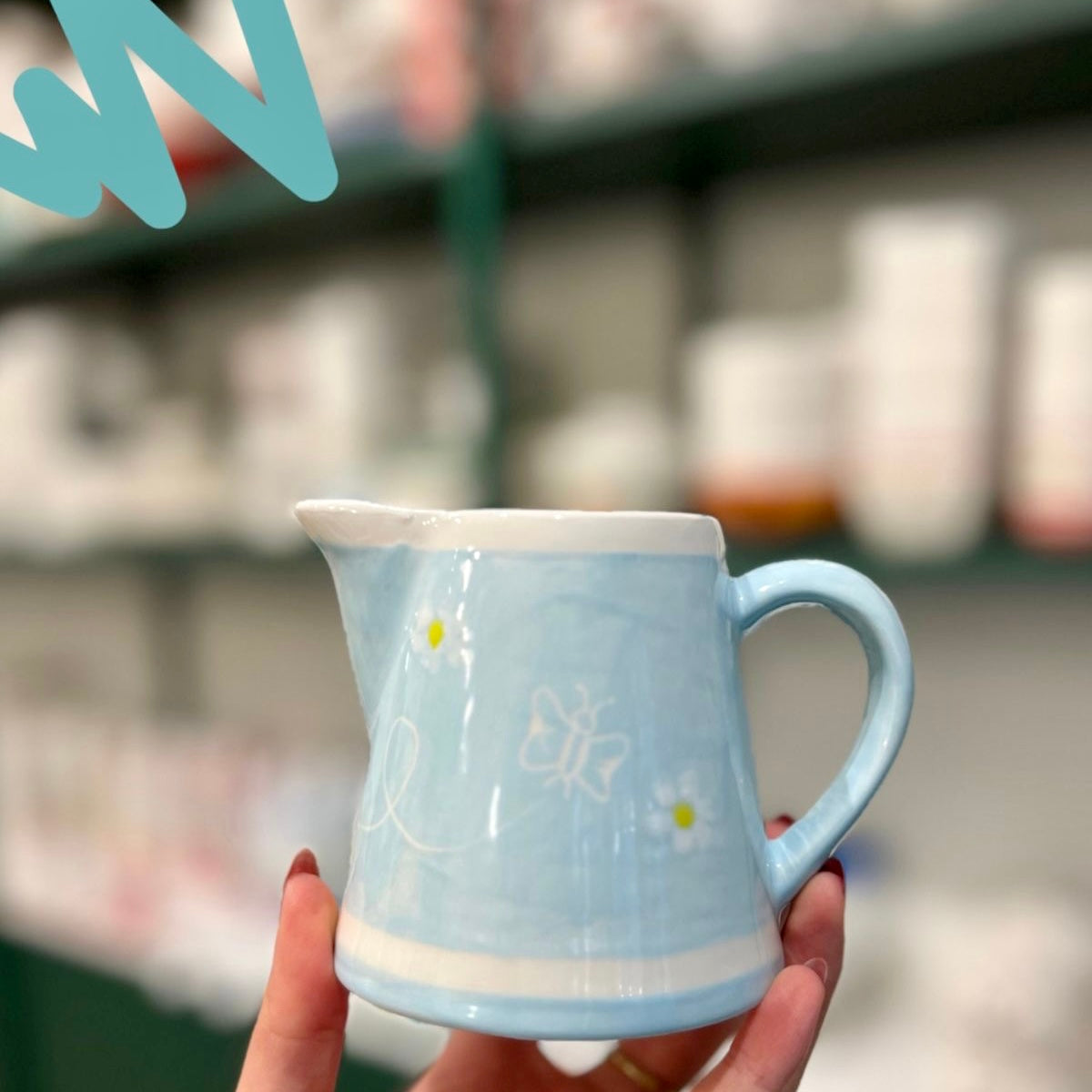 Ceramic to decorate - Milk jug