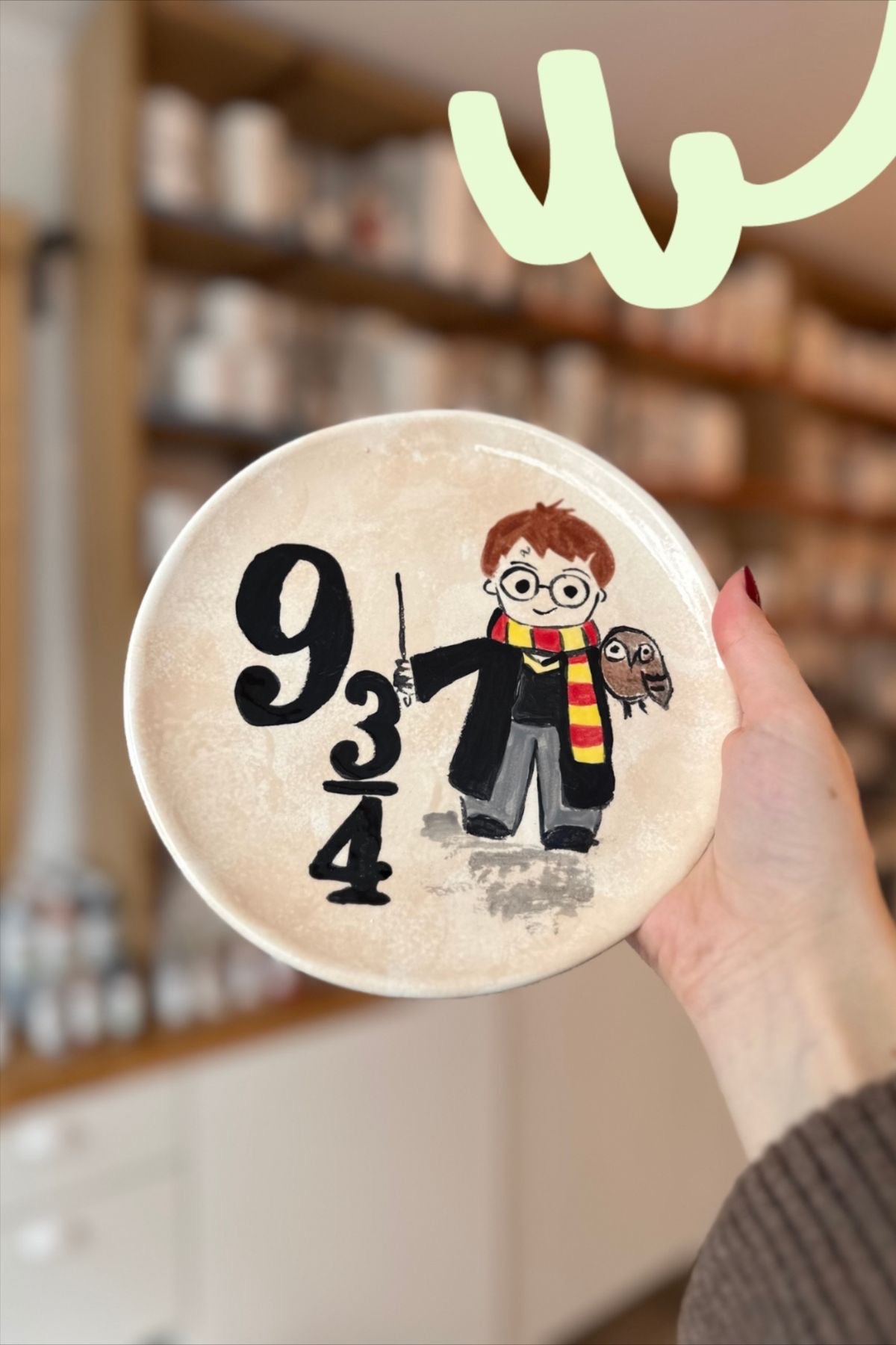 Ceramic painting session - Special wizarding school - Paris 11