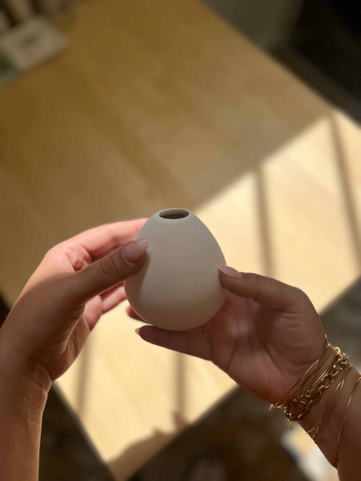 Ceramic to decorate - Pear Soliflore