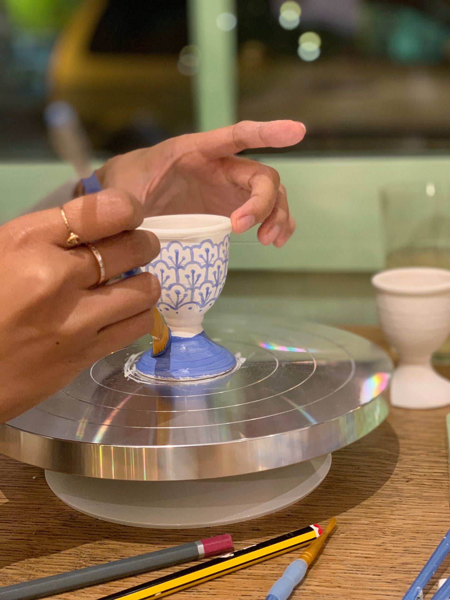 Special students - Ceramic painting workshop - Paris 3