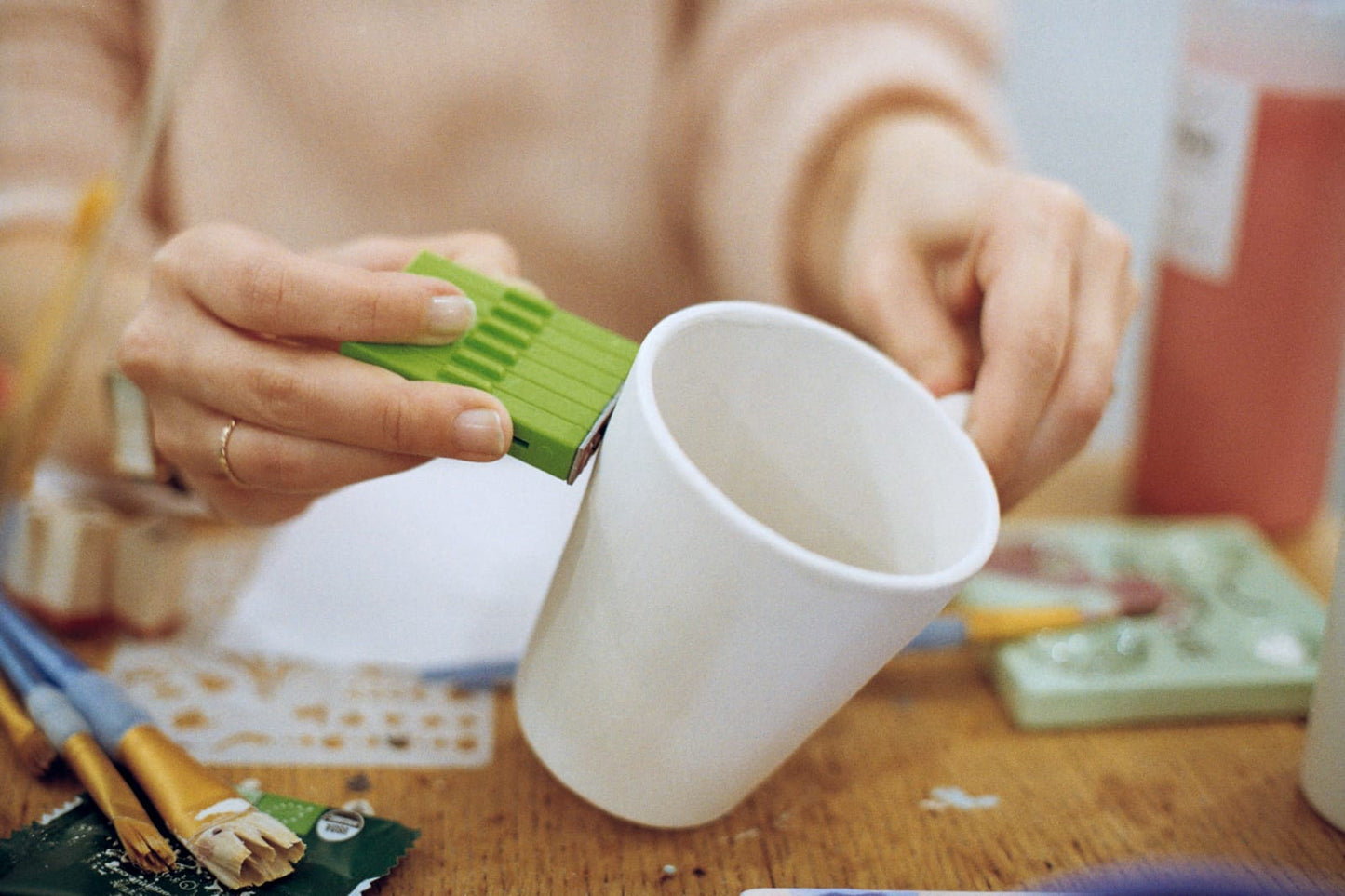 Special students - Ceramic painting workshop - Paris 3
