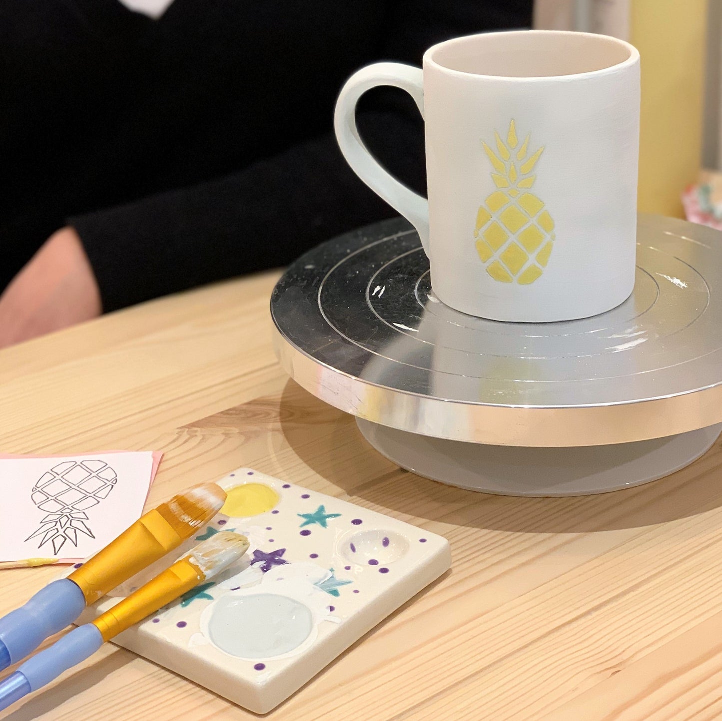 Session libre de peinture sur céramique jusqu'à la taille L - Paris 11