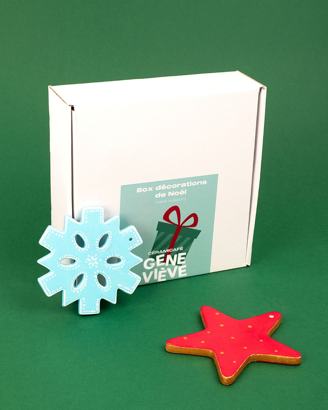 Box Peinture sur céramique - décorations de Noël (sans cuisson) –  Céramicafé Geneviève