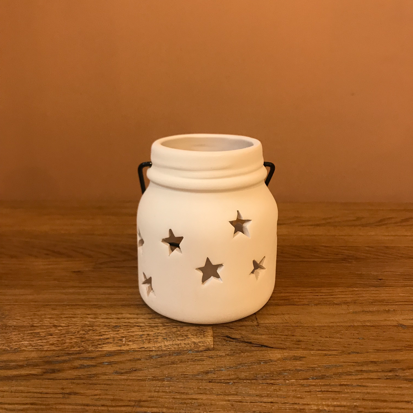 Ceramic to decorate - Small star lantern