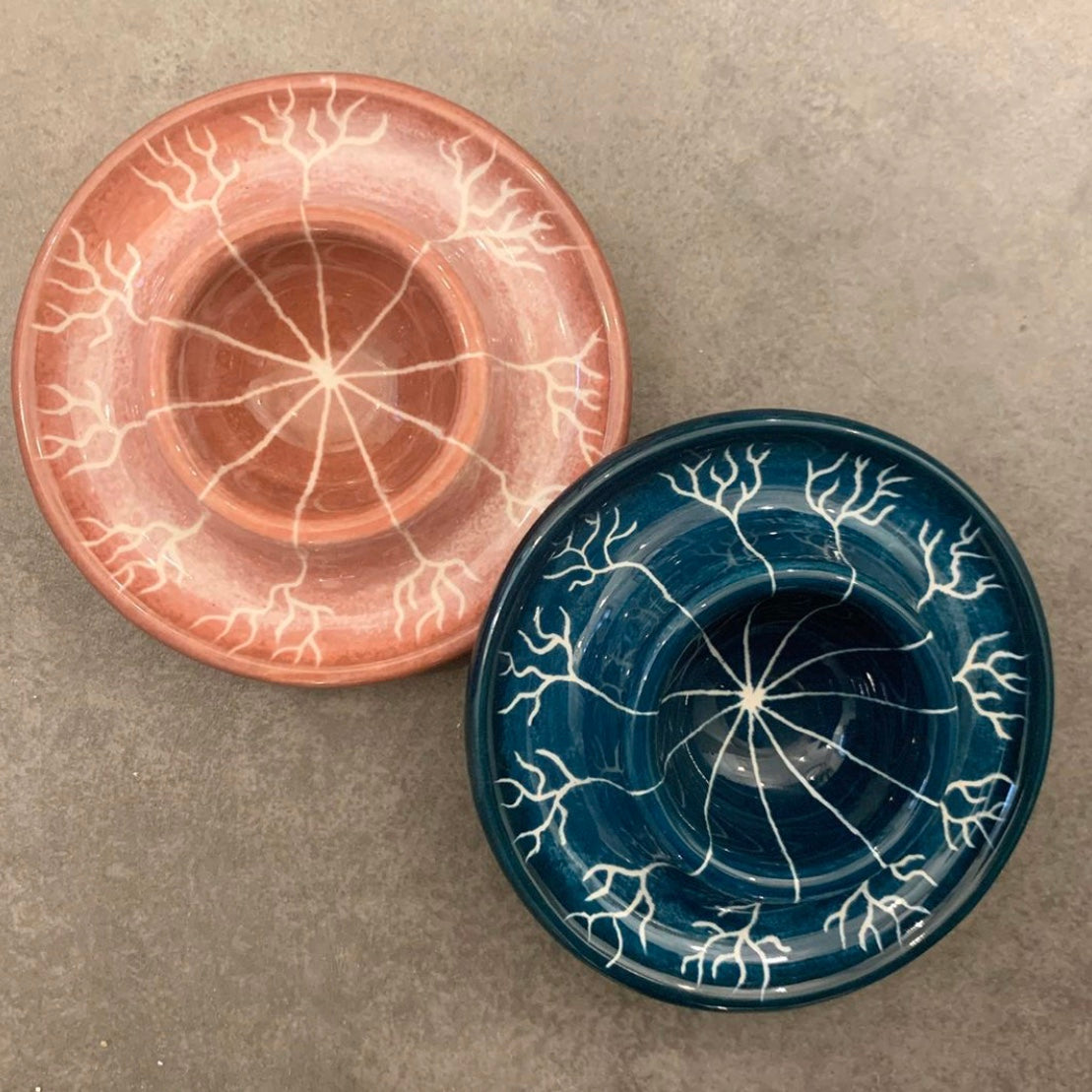 Céramique à décorer - Coquetier plat