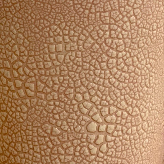 Peinture céramique - Effet blanc écailles (craquelé)