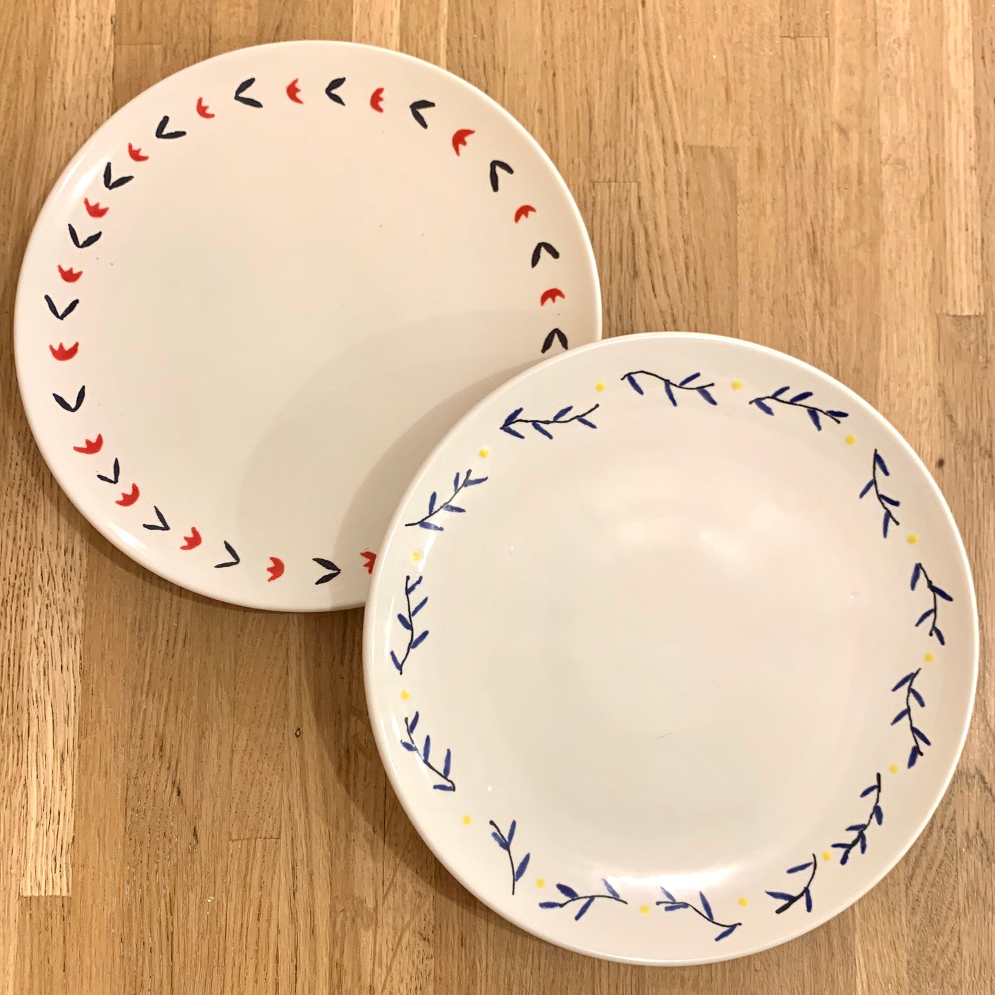 Ceramic to decorate - Plate 25 cm
