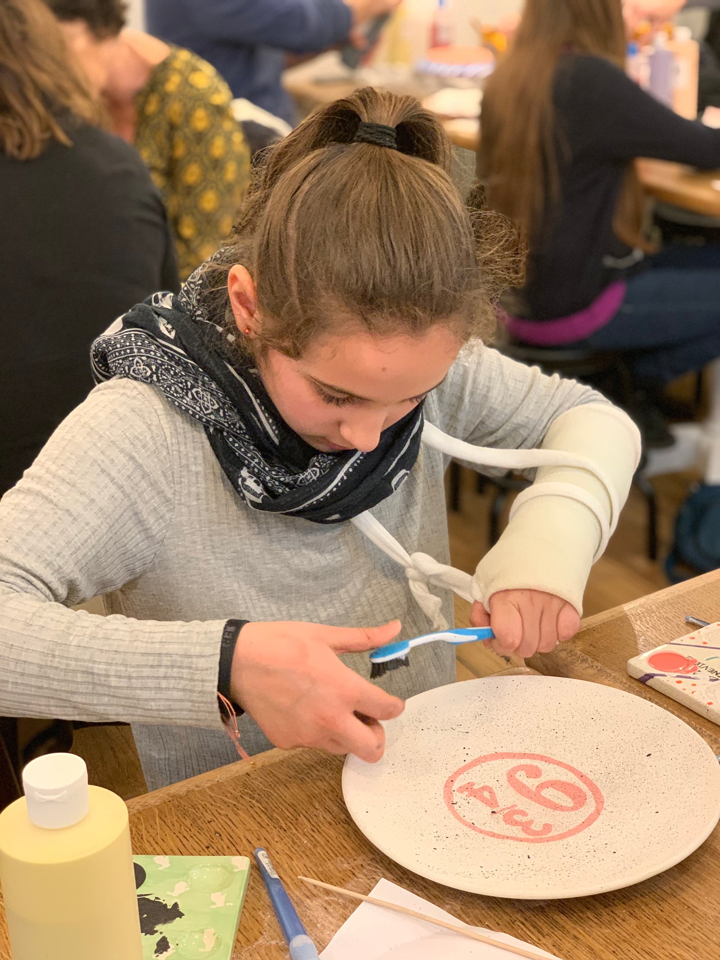 Ceramic painting session - Special wizarding school - Paris 11
