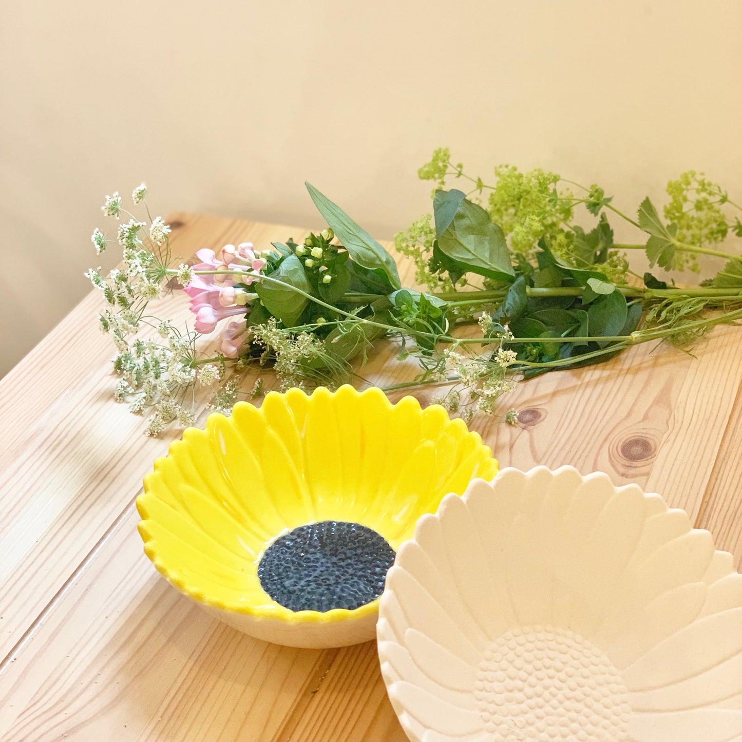 Céramique à décorer - Bol tournesol