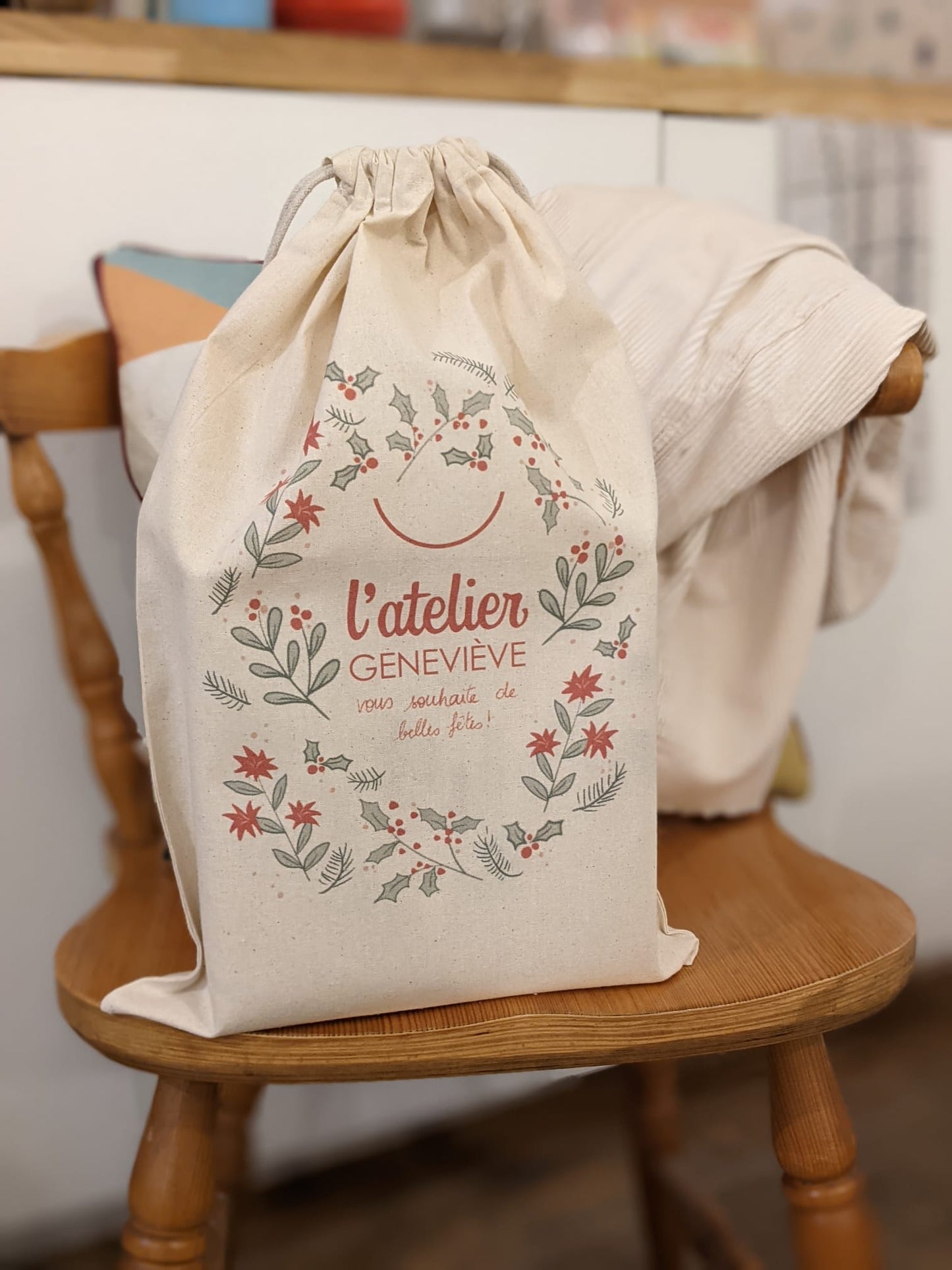 100% cotton pouch Céramicafé Geneviève