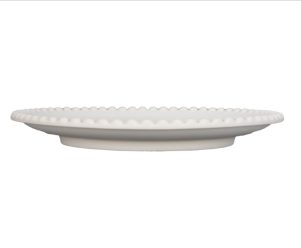Ceramic to decorate - Lace plate 