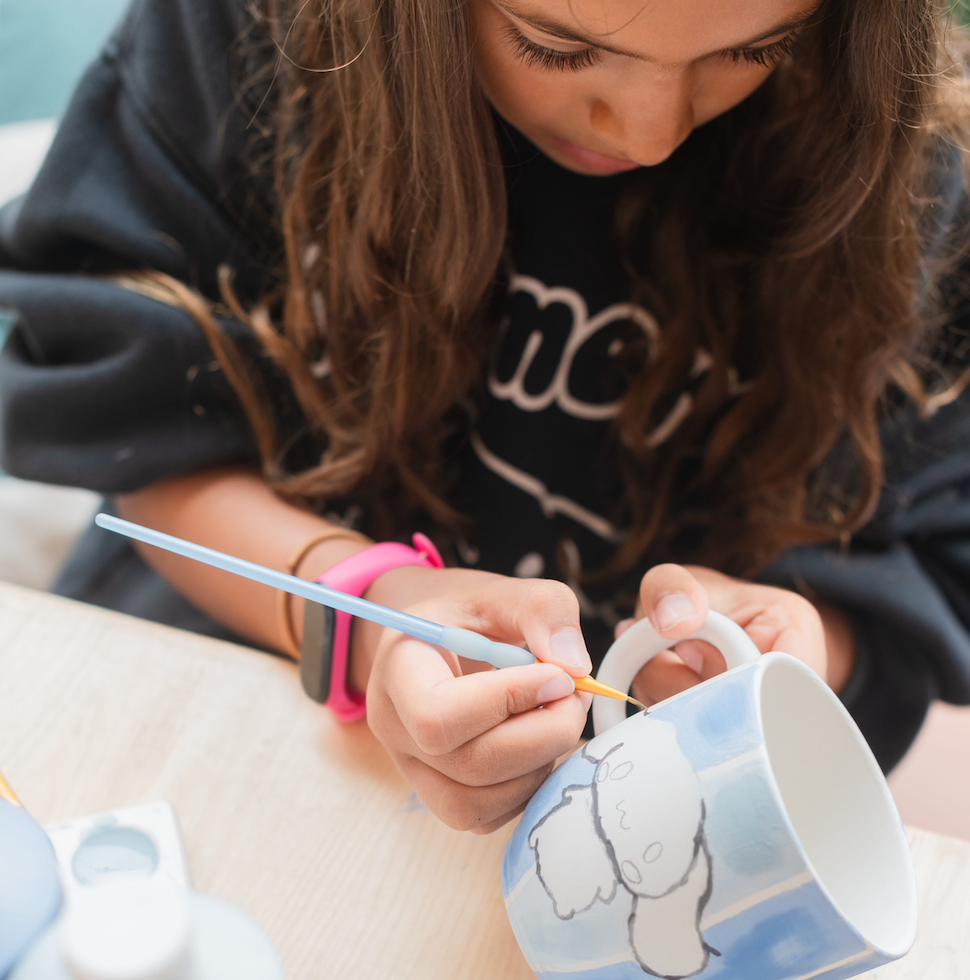 Session peinture sur céramique - Parent/Enfant - Paris 3