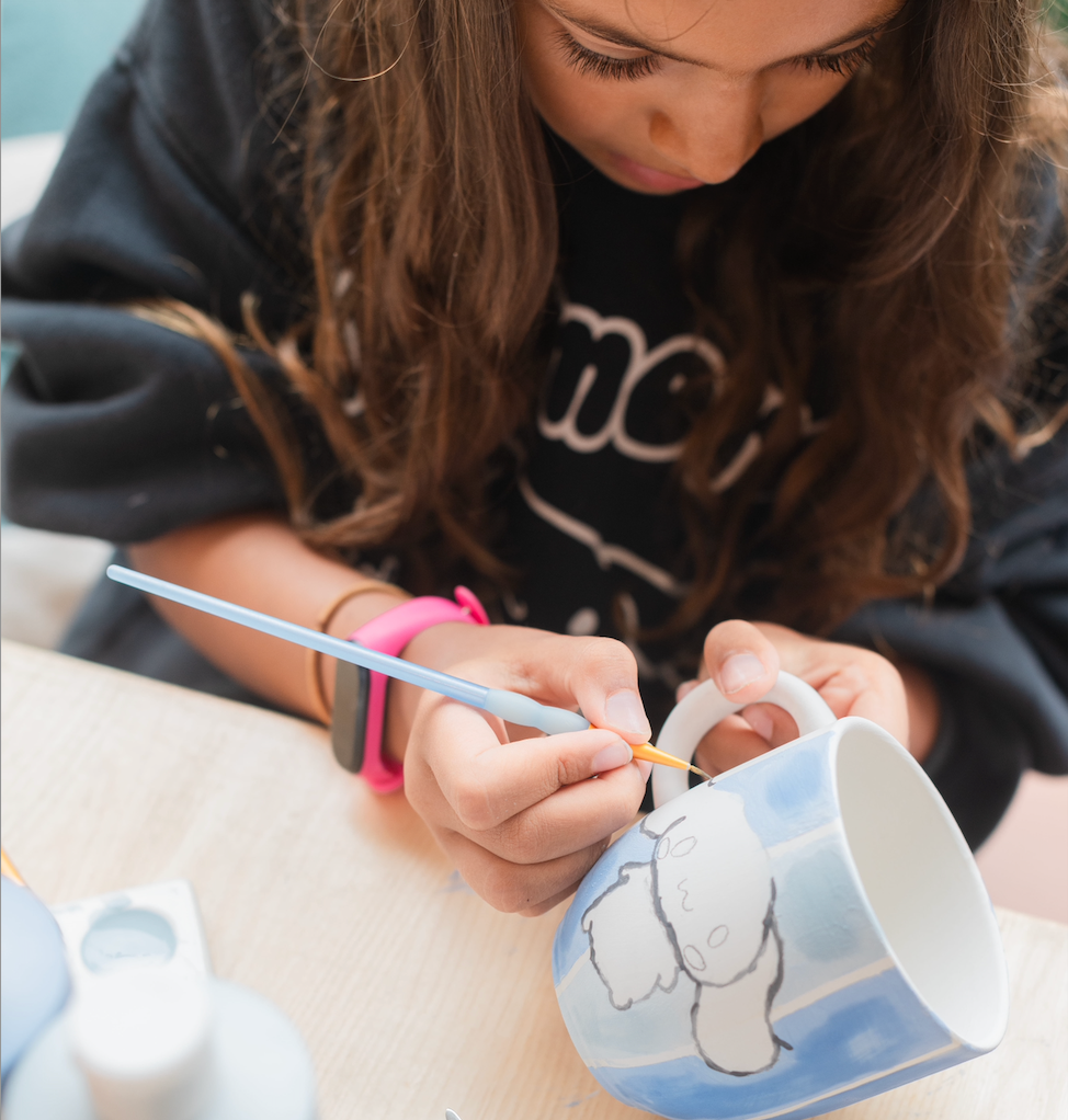 Session peinture sur céramique - Parent/Enfant - Paris 11