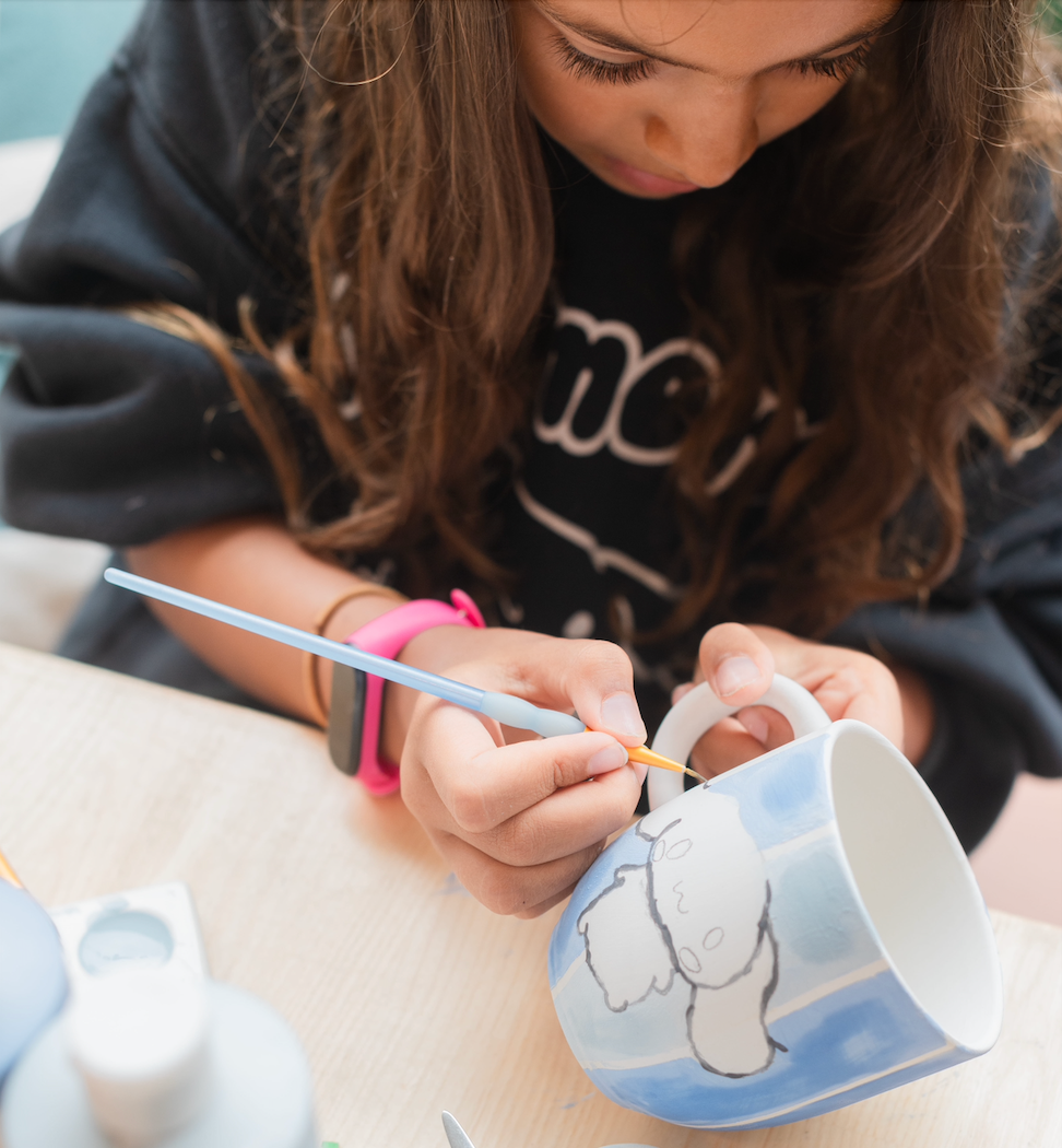 Ceramic painting session - Parent/Child - Paris 17