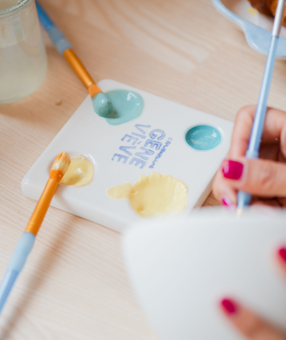 Session libre peinture sur céramique - Paris 11 L'annexe