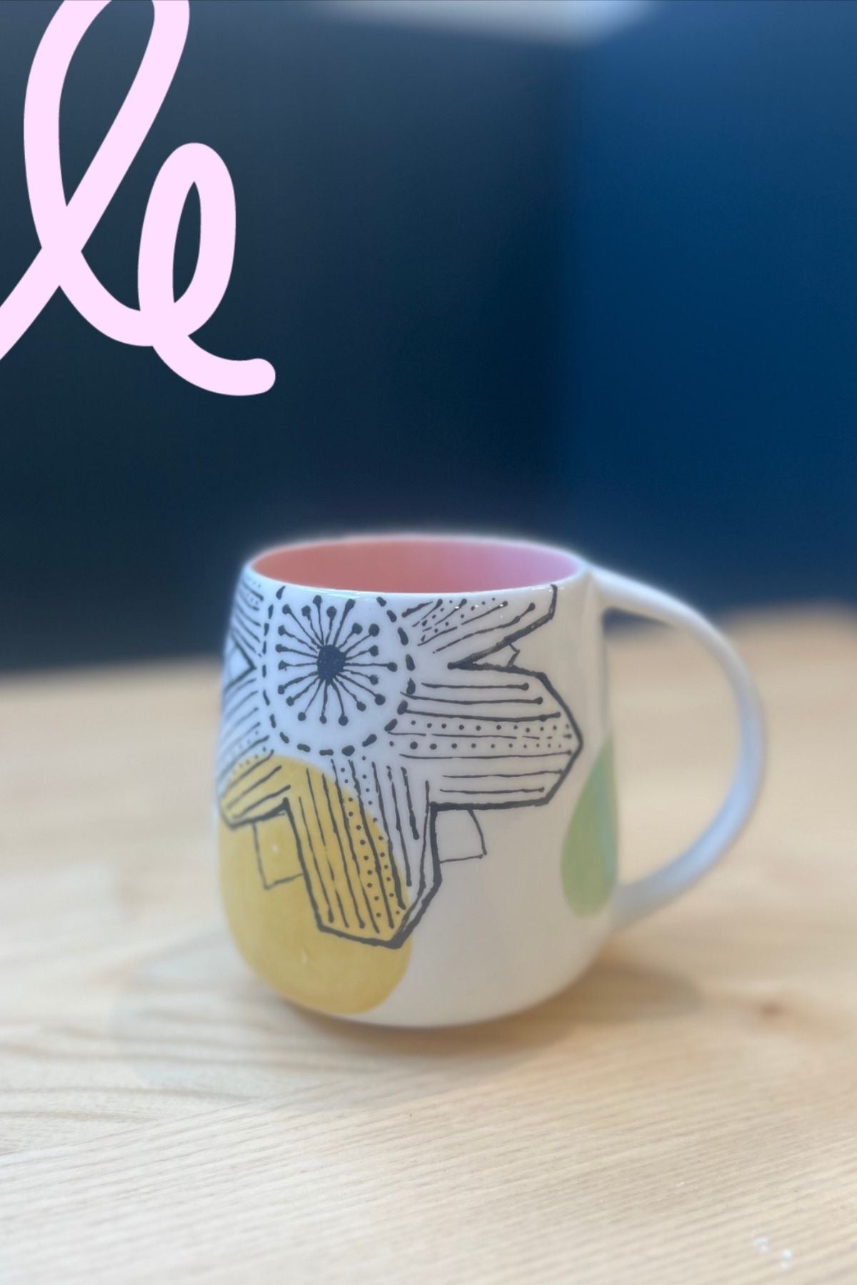 Céramique à décorer - Mug Lila