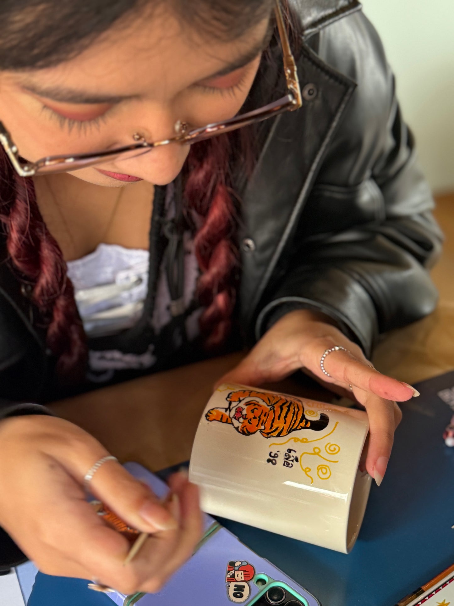 Mug à décorer - Peinture sur émail sans four de potier