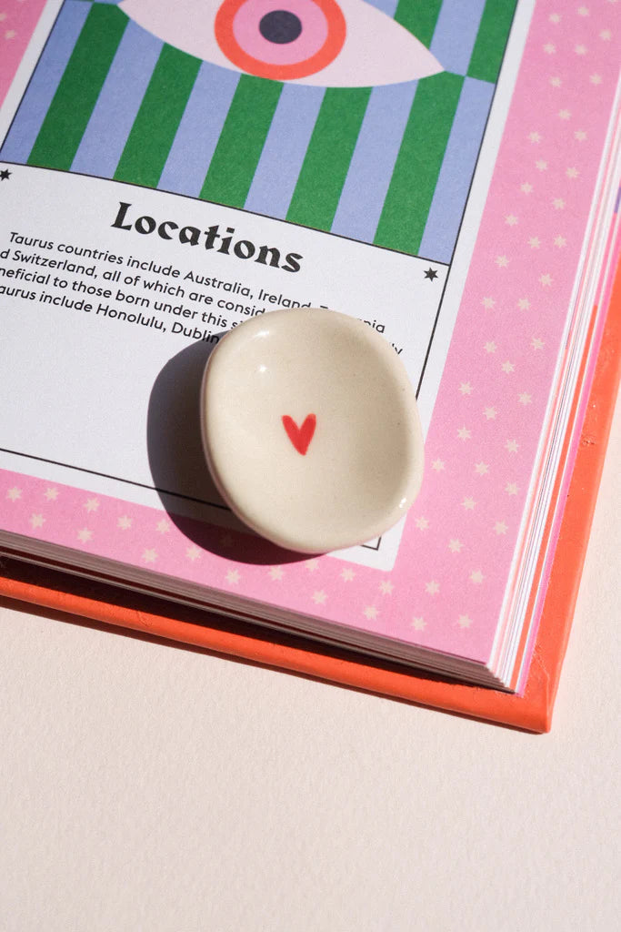 Pierre d'apaisement en céramique Bleu Clémentine ❤️