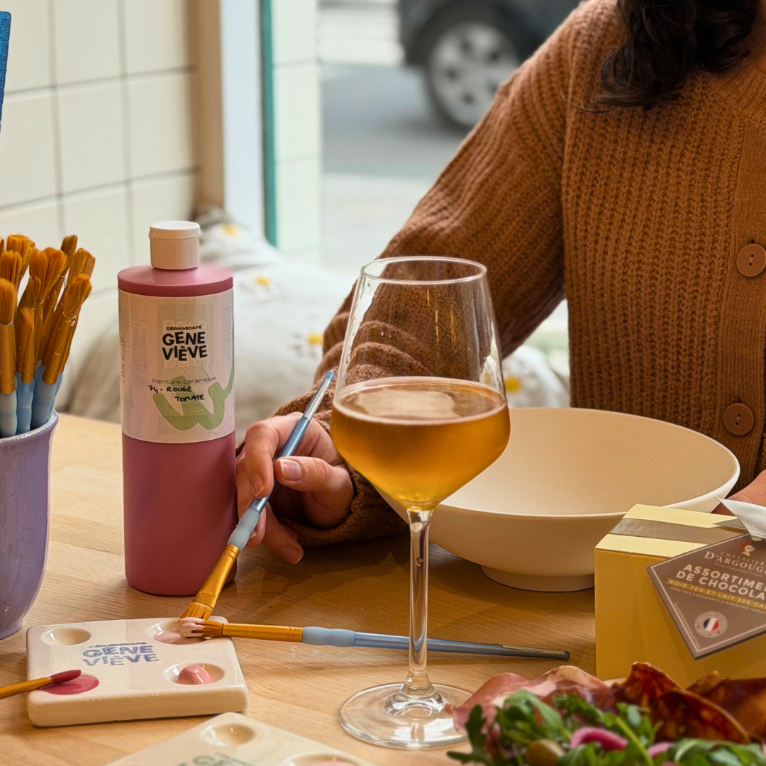 Ceramic Apéro', champagne &amp; chocolates x De Neuville - Paris 11 - SOLD OUT