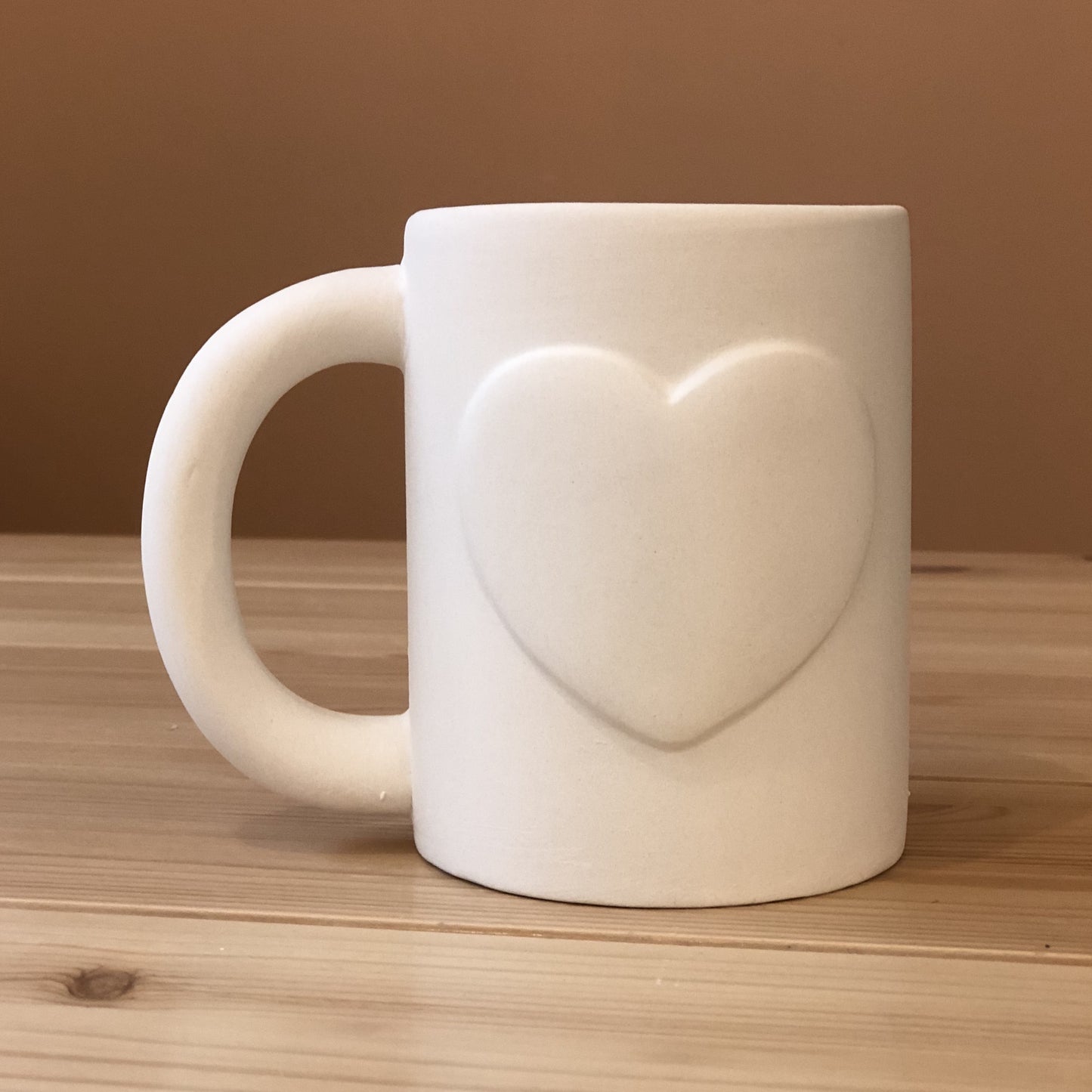 Céramique à décorer - Mug Coeur